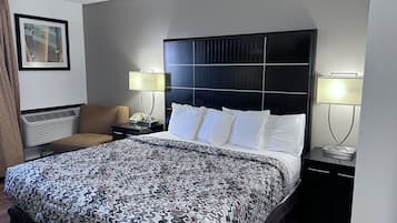 Iron/ironing board, free WiFi, bed sheets, alarm clocks