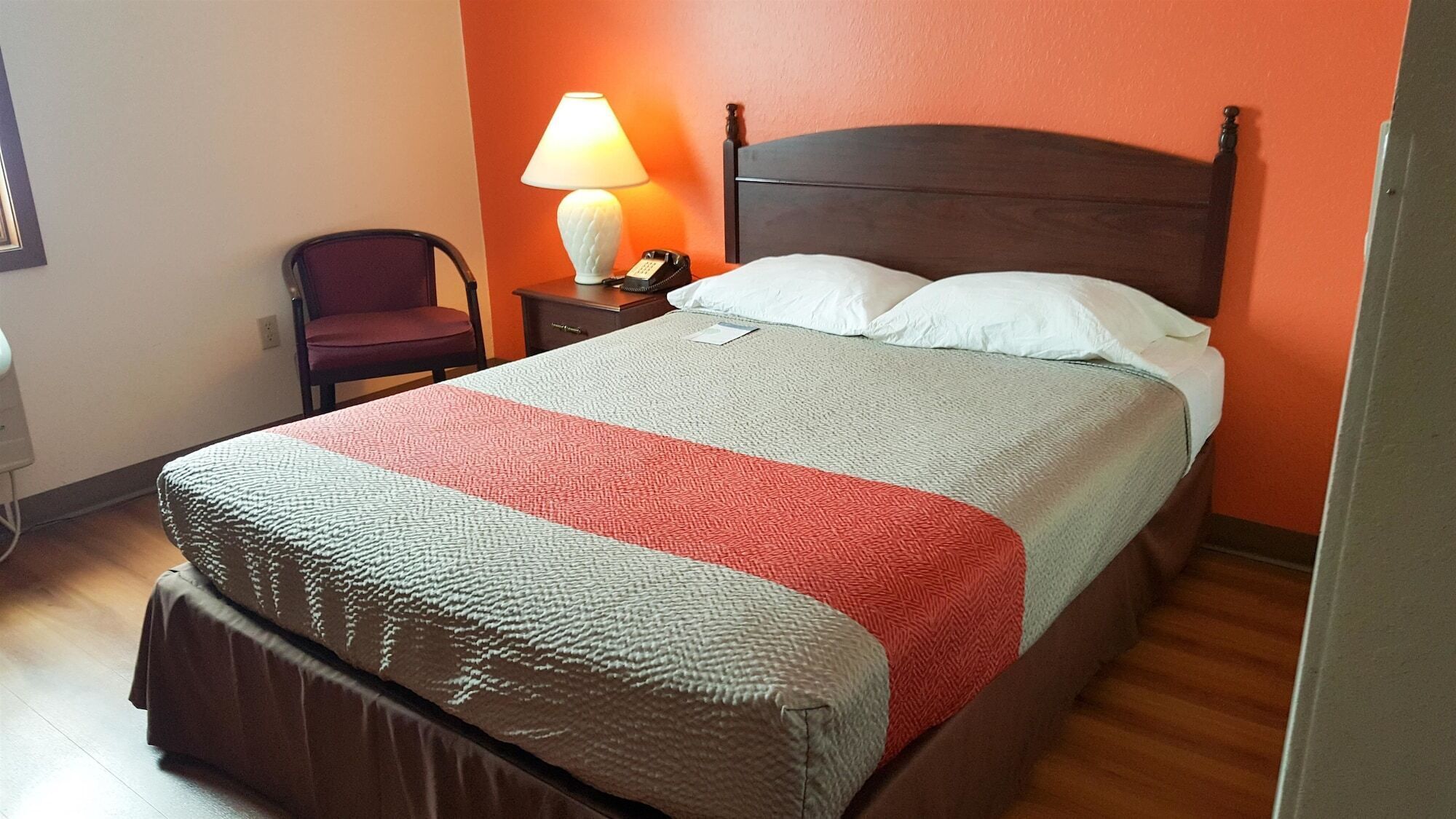 Desk, blackout curtains, free cots/infant beds, free WiFi