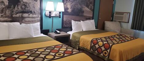 Desk, iron/ironing board, free WiFi, bed sheets