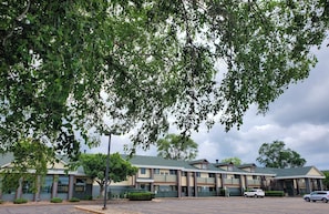 Front of property – evening/night