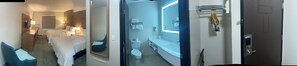Room, 2 Queen Beds, Non Smoking | Desk, laptop workspace, rollaway beds, free WiFi