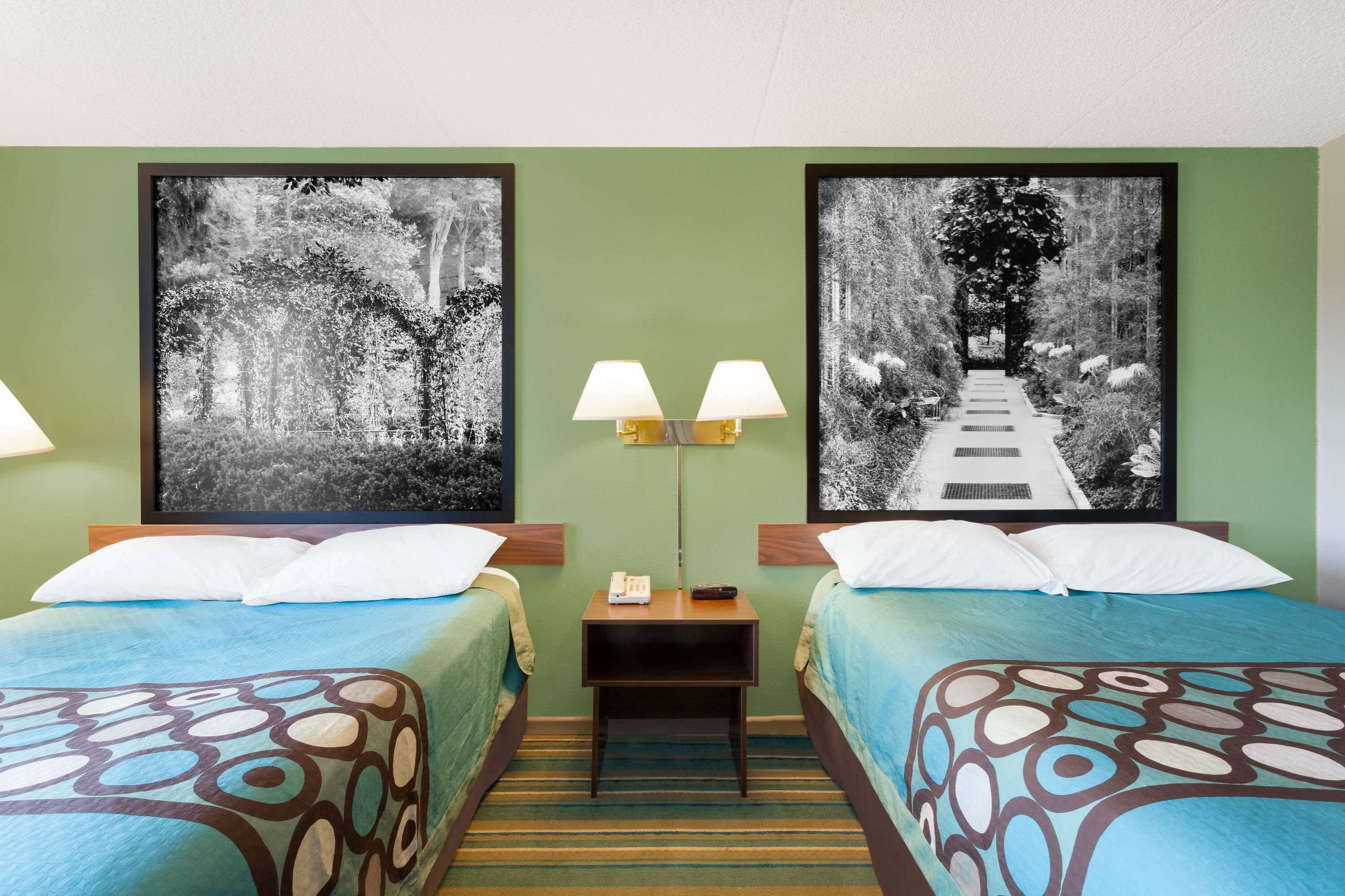 Room, 2 Queen Beds, Non Smoking | Desk, iron/ironing board, free cribs/infant beds, free WiFi