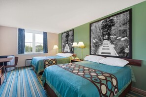 Room, 2 Queen Beds, Non Smoking | Desk, iron/ironing board, free cribs/infant beds, free WiFi