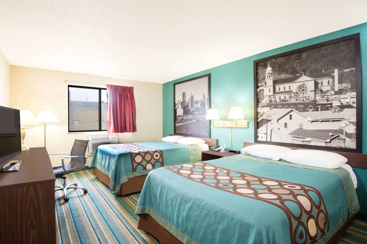 desk, iron/ironing board, free cots/infant beds, free wifi