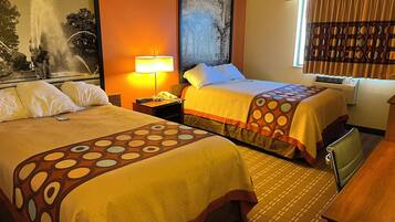 Chambre, 2 lits doubles, non-fumeur