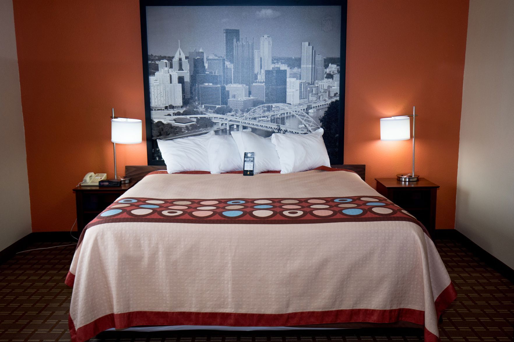 In-room safe, desk, iron/ironing board, free cribs/infant beds