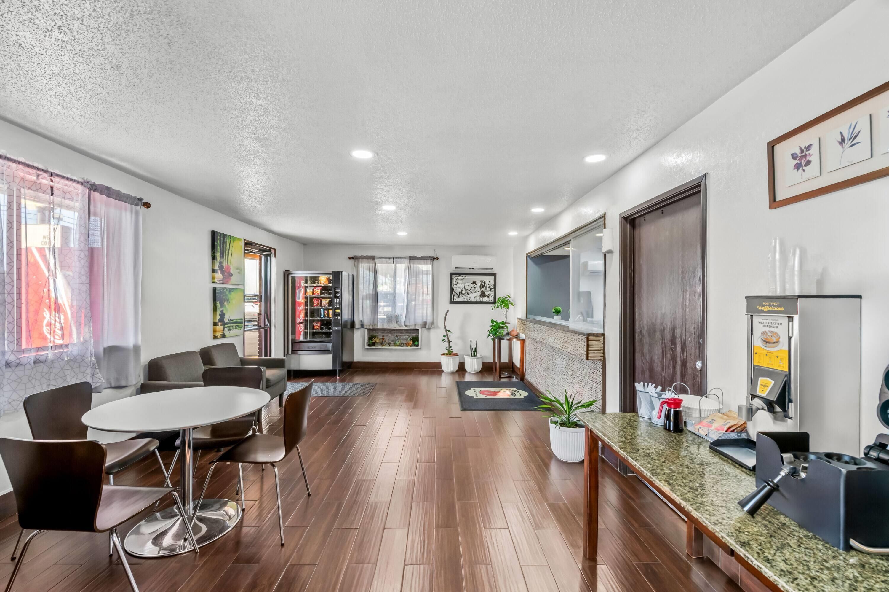 Free daily on-the-go breakfast 