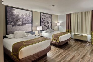 デスク、アイロン / アイロン台、WiFi (無料)、ベッドシーツ