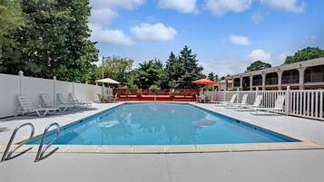 Seasonal outdoor pool