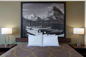 Standard Room, 1 King Bed | Desk, blackout drapes, iron/ironing board, free cribs/infant beds