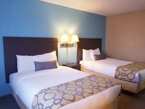 Room, 2 Double Beds, Non Smoking | Desk, iron/ironing board, free WiFi, bed sheets - Baymont by Wyndham Huber Heights Dayton (Dayton)