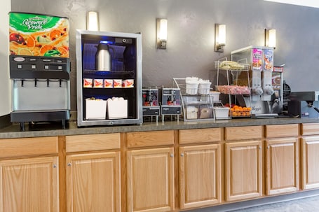 Free daily on-the-go breakfast