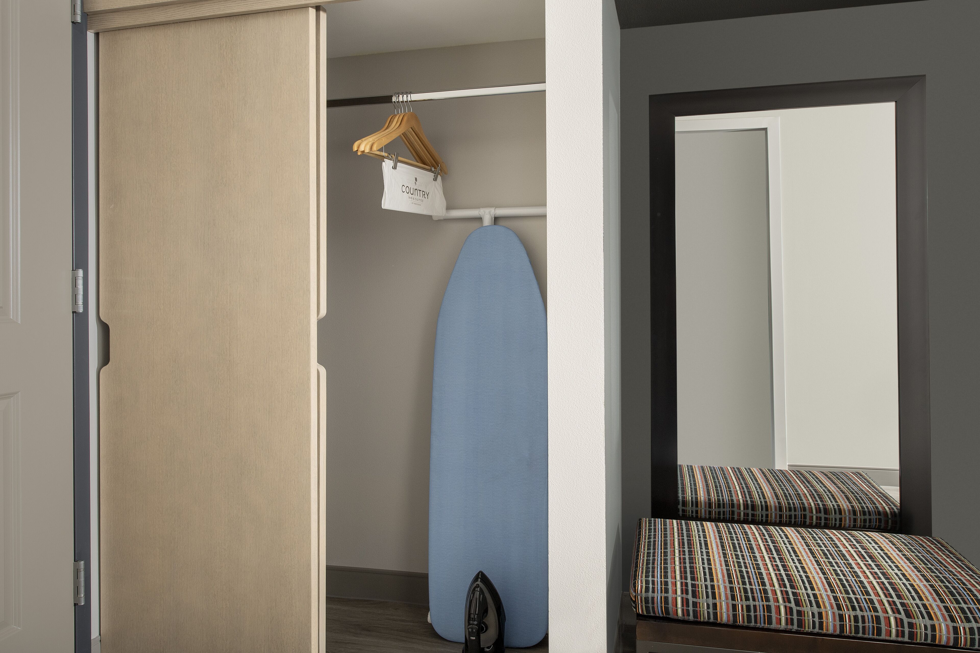 desk, iron/ironing board, free wifi, bed sheets