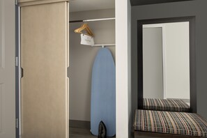 Desk, iron/ironing board, free WiFi, bed sheets