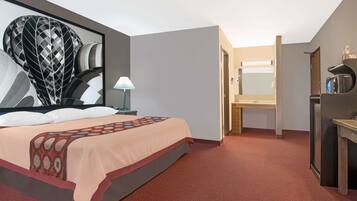 Bureau, fer et planche Ă repasser, Wi-Fi gratuit, draps fournis