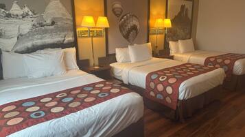 Studio Suite, Multiple Beds, Non Smoking | Desk, laptop workspace, iron/ironing board, cribs/infant beds