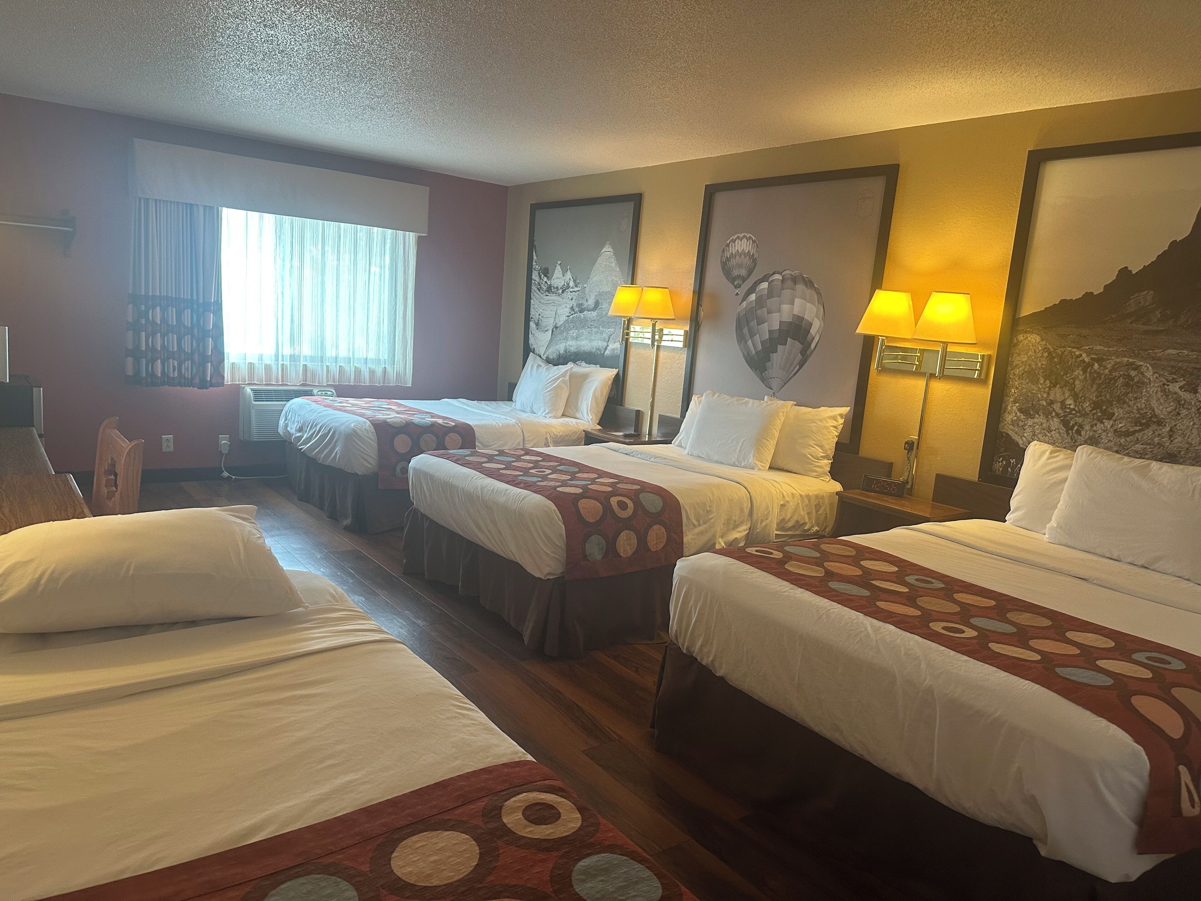 Studio Suite, Multiple Beds, Non Smoking | Desk, laptop workspace, iron/ironing board, cribs/infant beds