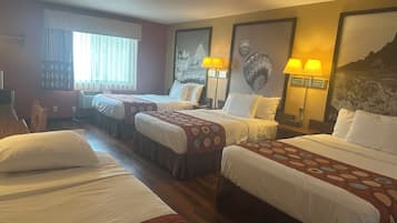 Studio Suite, Multiple Beds, Non Smoking | Desk, laptop workspace, iron/ironing board, cribs/infant beds