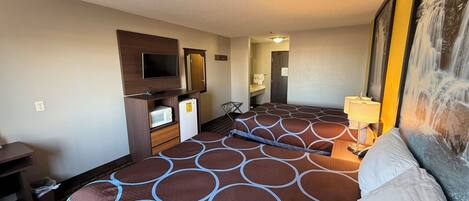 Standard Room, 2 Queen Beds | Individually decorated, individually furnished, desk, laptop workspace