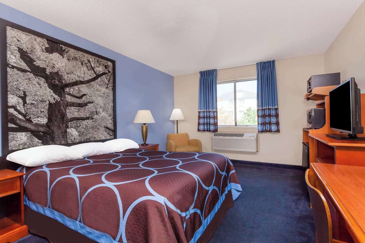 In-room safe, desk, blackout drapes, iron/ironing board