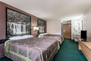 Desk, free cots/infant beds, rollaway beds, free WiFi