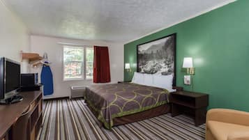 In-room safe, iron/ironing board, free WiFi, alarm clocks