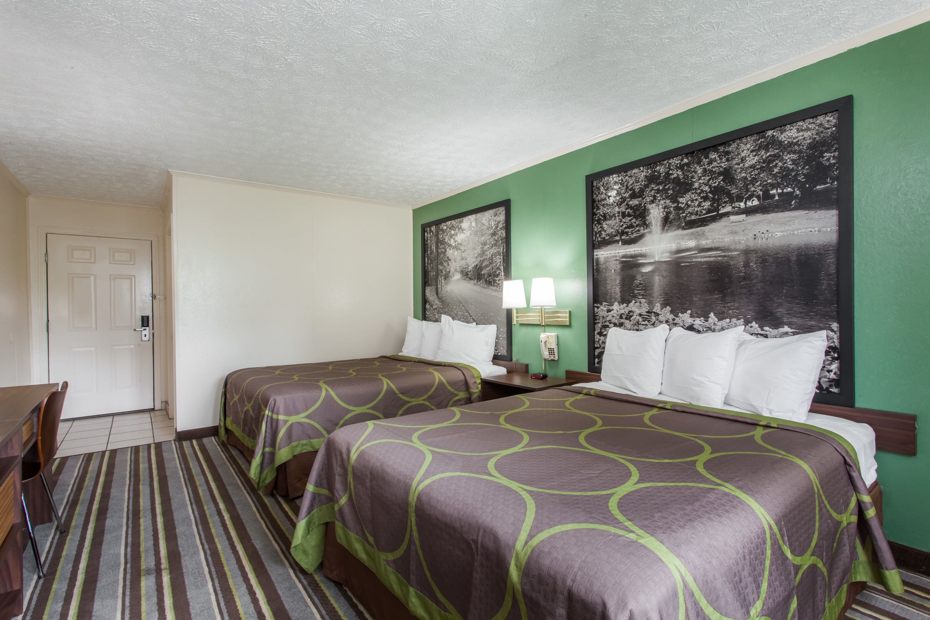 in-room safe, iron/ironing board, free wifi, alarm clocks