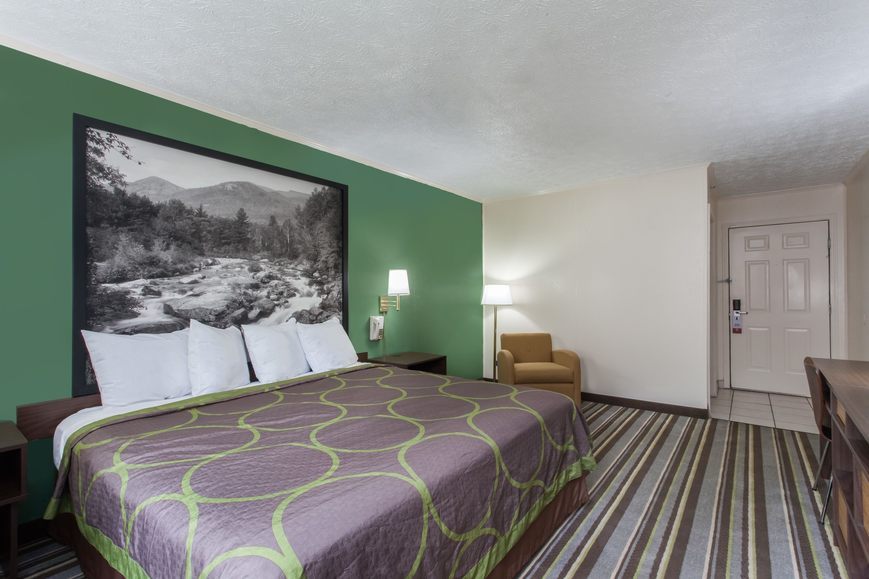 in-room safe, iron/ironing board, free wifi, alarm clocks