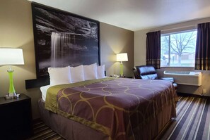 Suite studio, 1 très grand lit, non-fumeur | Literie de qualité, coffre-fort, bureau, lit de bébé (gratuit)