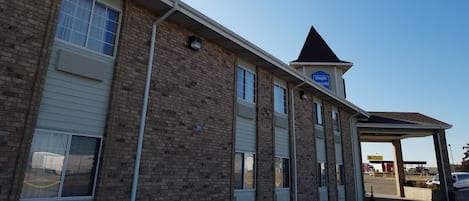 Fachada de la propiedad