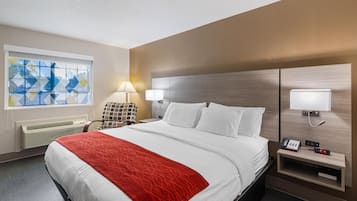 Standardzimmer, 1Â King-Bett, barrierefrei, Nichtraucher (Walk-in Shower)