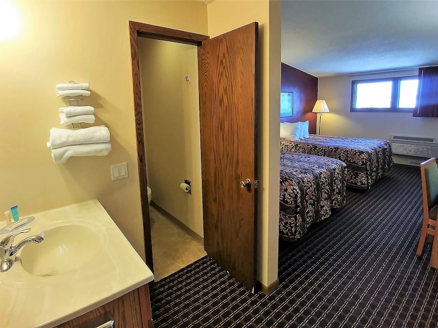 Standard Double Room, 2 Double Beds | View from room