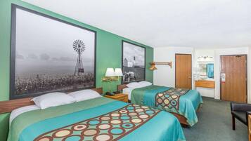 Desk, iron/ironing board, cribs/infant beds, rollaway beds