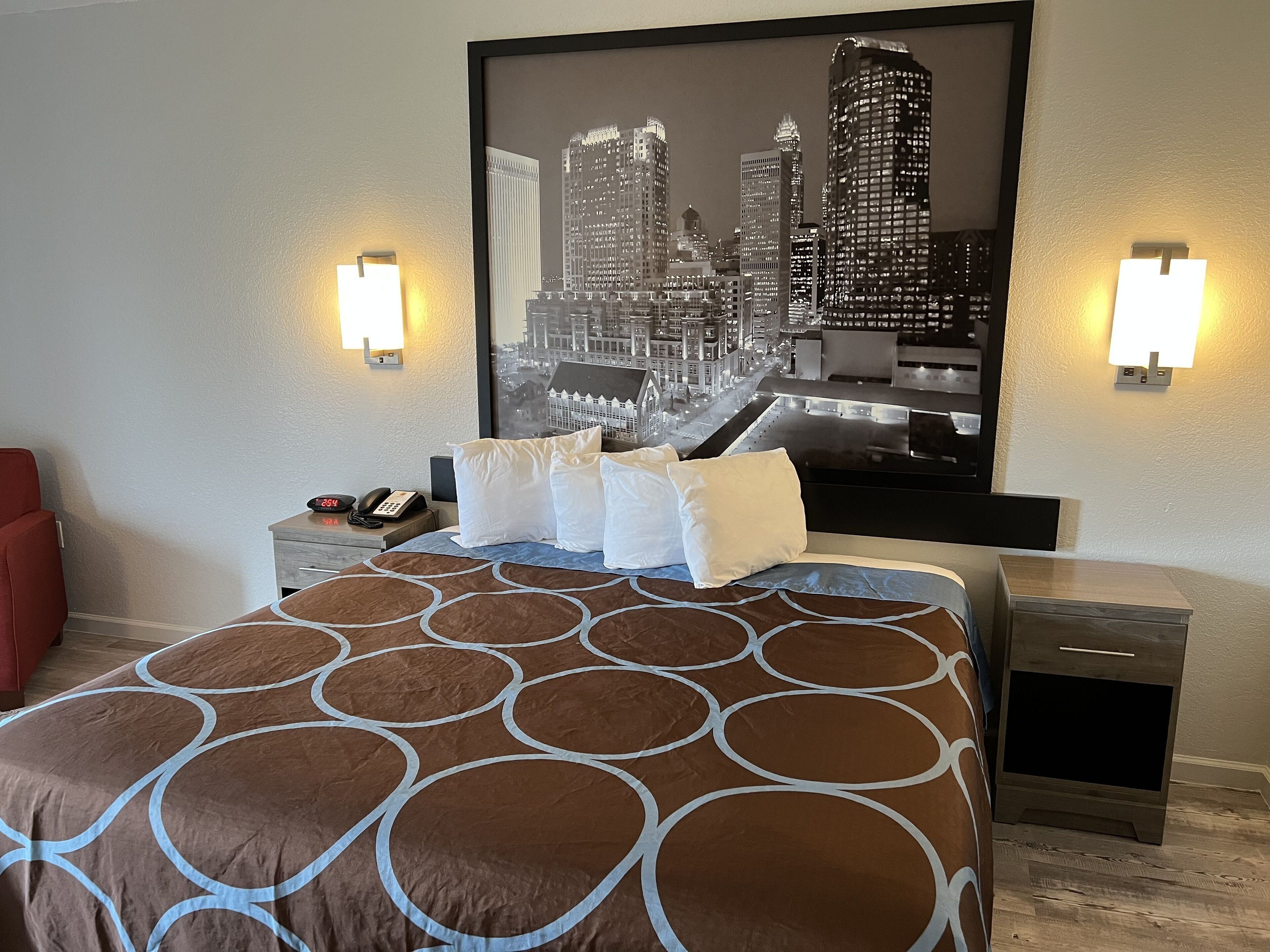 Desk, iron/ironing board, cribs/infant beds, free WiFi