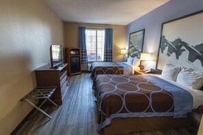 Desk, iron/ironing board, free cots/infant beds, rollaway beds