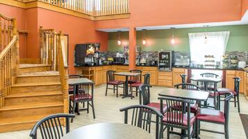 Free daily on-the-go breakfast