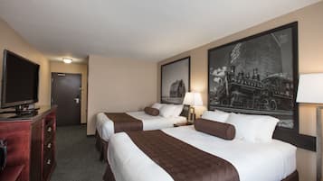 1 bedroom, blackout curtains, iron/ironing board, free WiFi