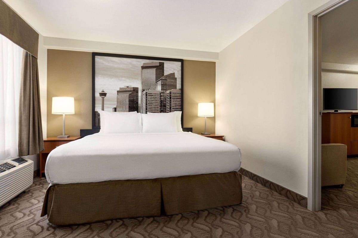 1 bedroom, desk, blackout drapes, WiFi (free)