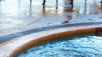 Indoor pool, outdoor pool
