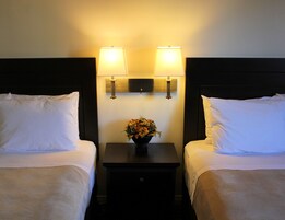 Caja de seguridad en la habitación, escritorio y cortinas blackout 