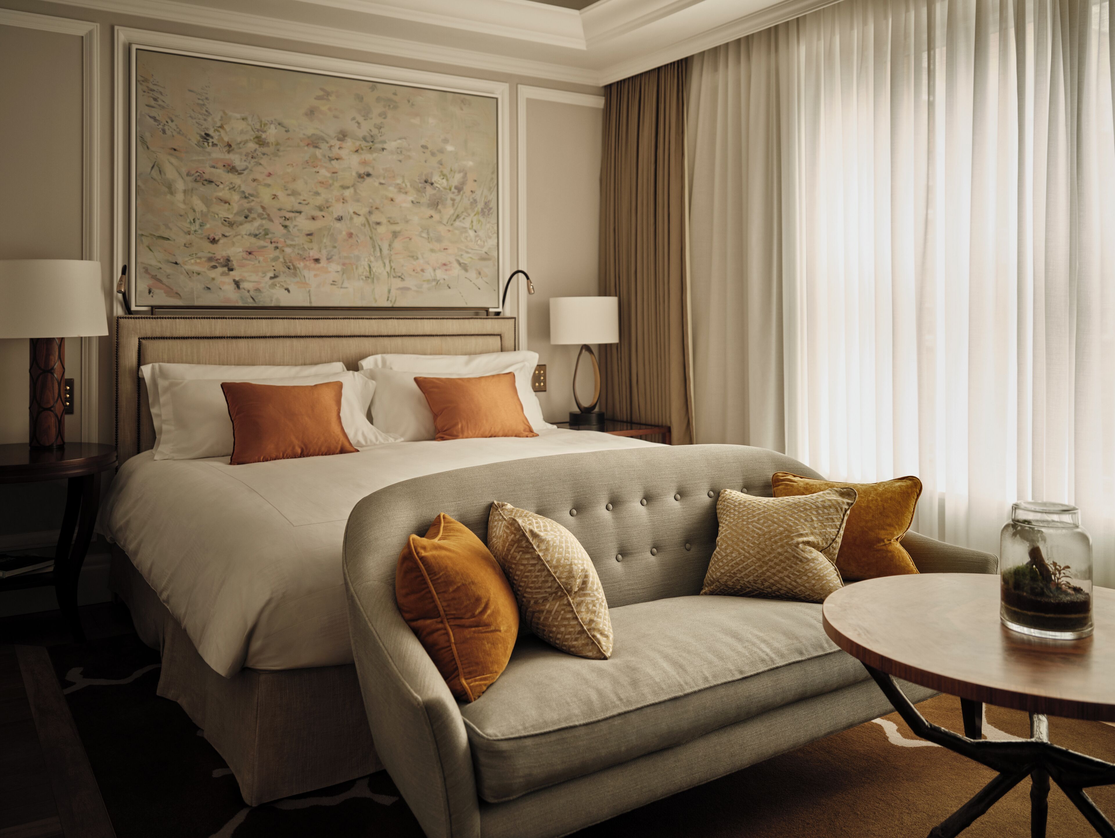 Deluxe-Zimmer | Bettwäsche aus ägyptischer Baumwolle, hochwertige Bettwaren