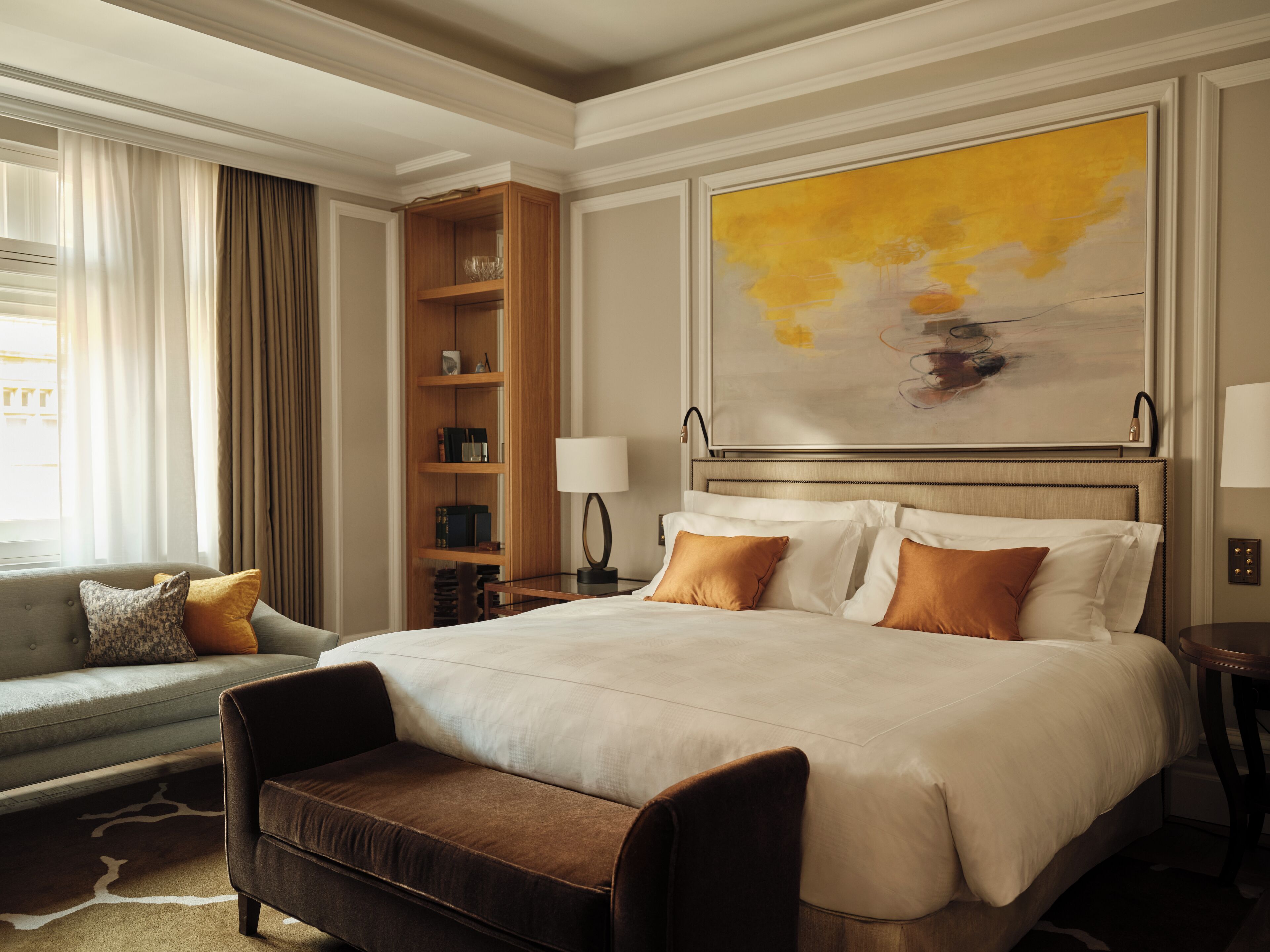 Junior-Suite | Bettwäsche aus ägyptischer Baumwolle, hochwertige Bettwaren