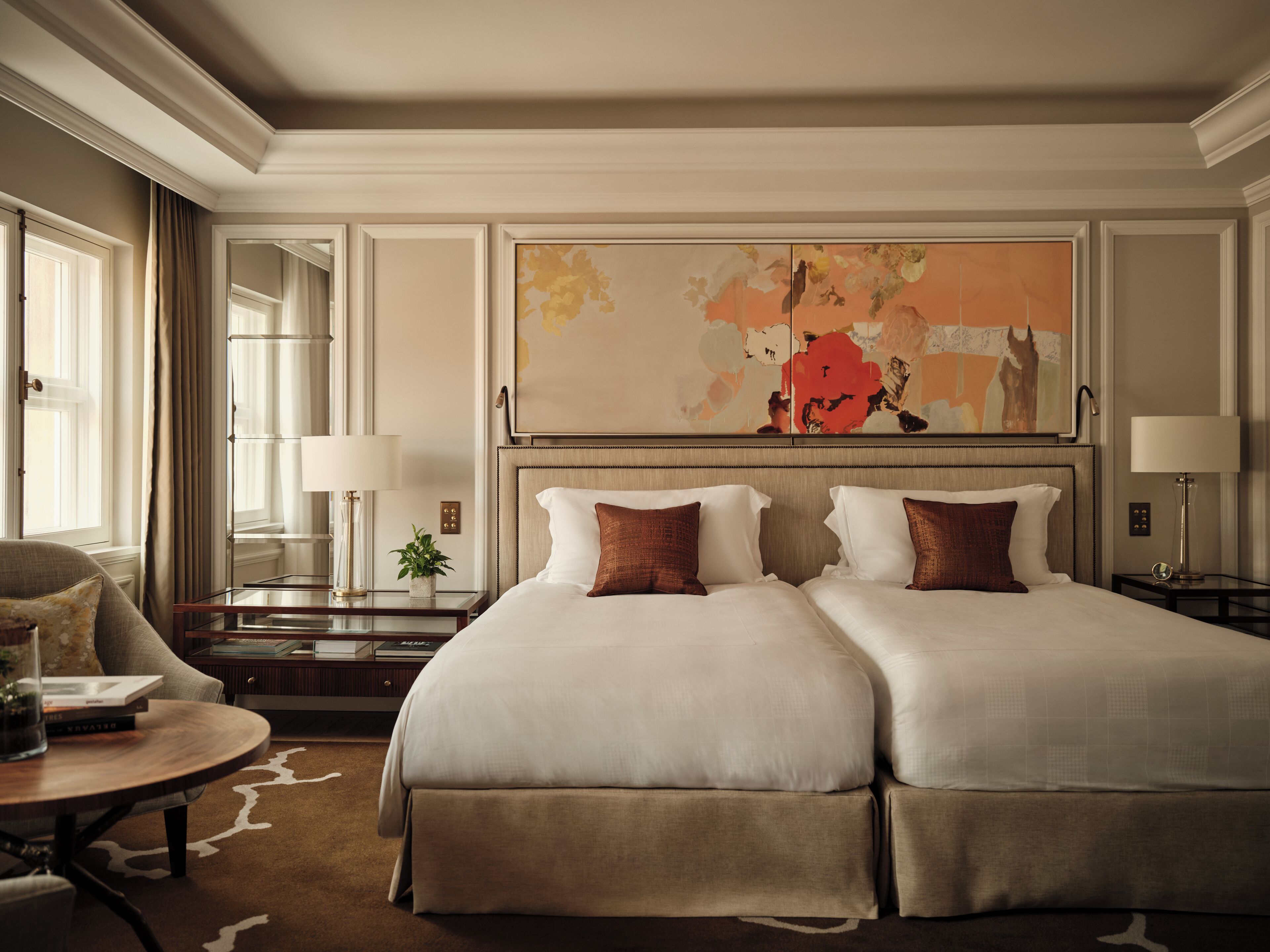 Junior-Suite (Twin) | Bettwäsche aus ägyptischer Baumwolle, hochwertige Bettwaren