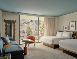 Suite, 2 Bedrooms, Balcony (Sofabed) | Premium bedding, pillowtop beds, in-room safe, blackout drapes