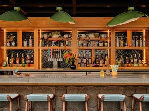 Poolside bar
