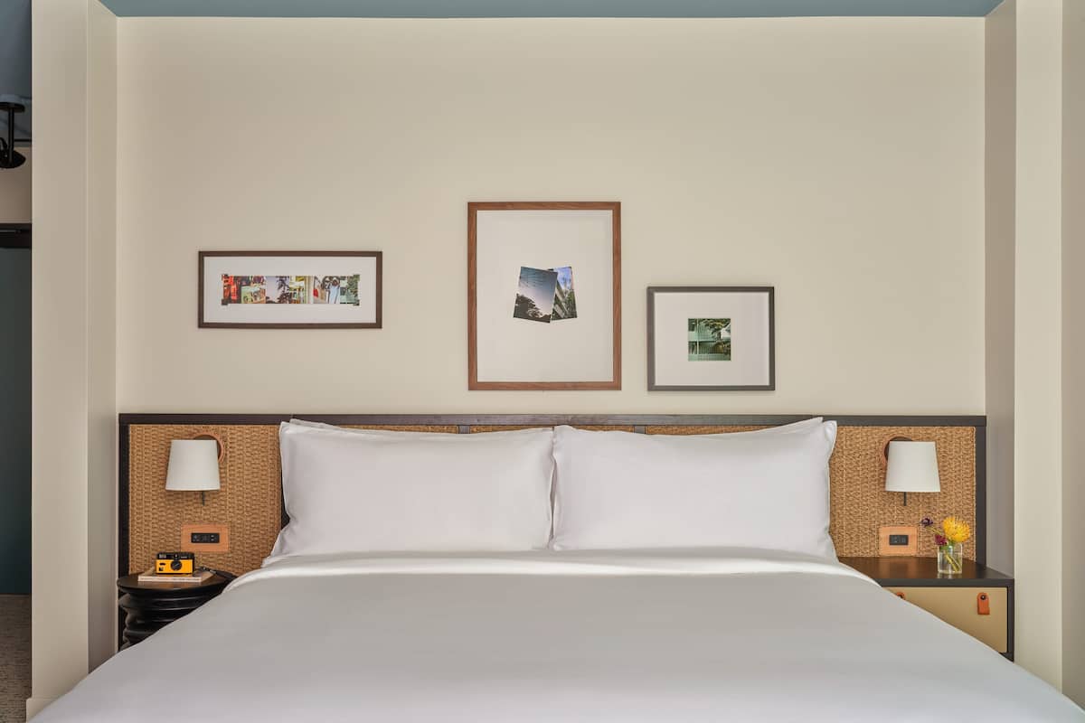 Premium bedding, pillow-top beds, in-room safe, laptop workspace