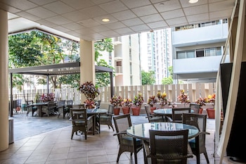 Patio, balcany or terrace at Aqua Aloha Surf Waikiki