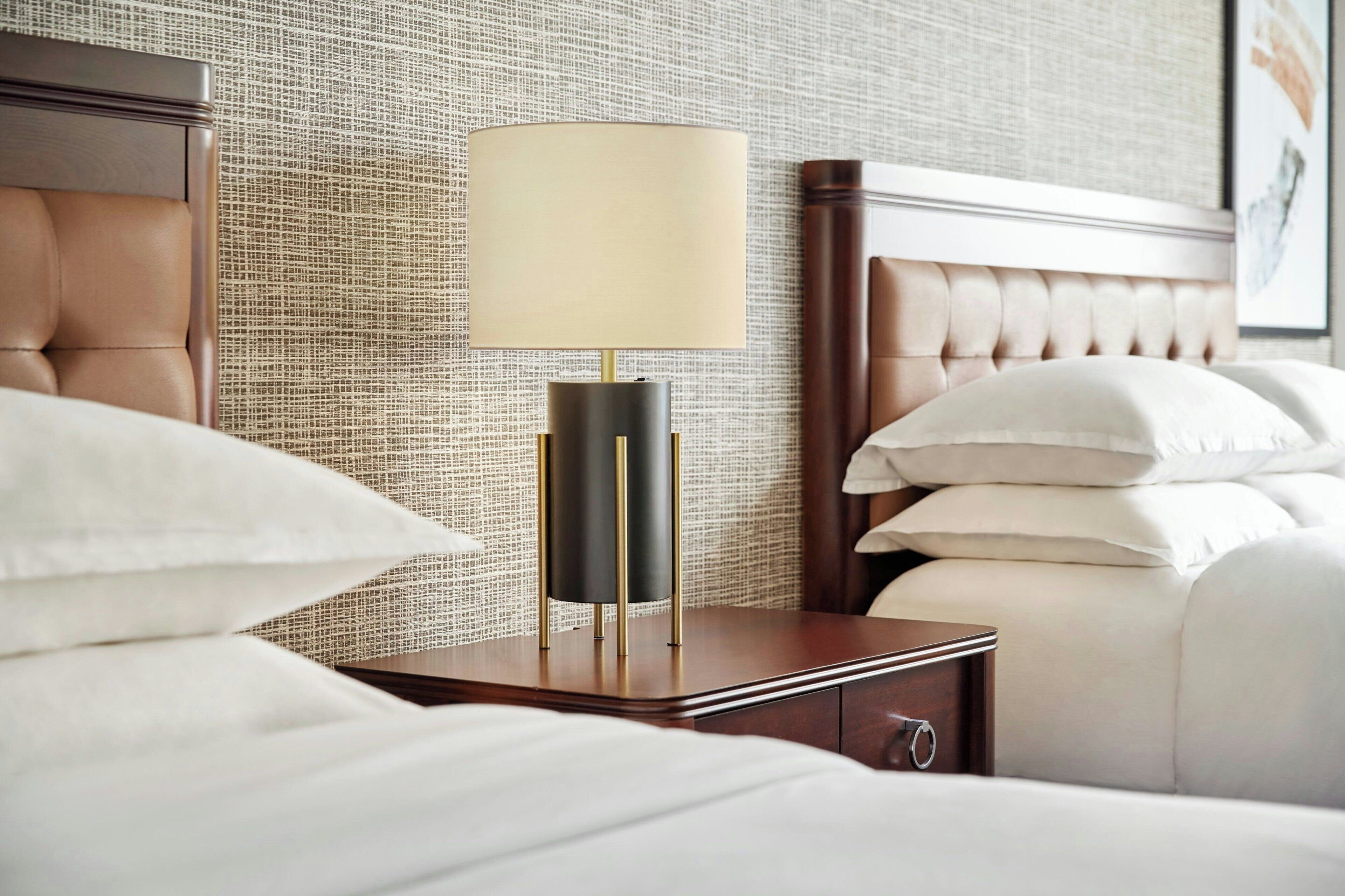 room, 2 queen beds, courtyard view | hypo-allergenic bedding, down duvets, in-room safe, desk