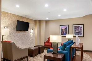 Sala de estar en el lobby