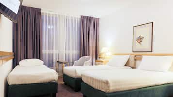 Biancheria da letto ipoallergenica, minibar, una cassaforte in camera